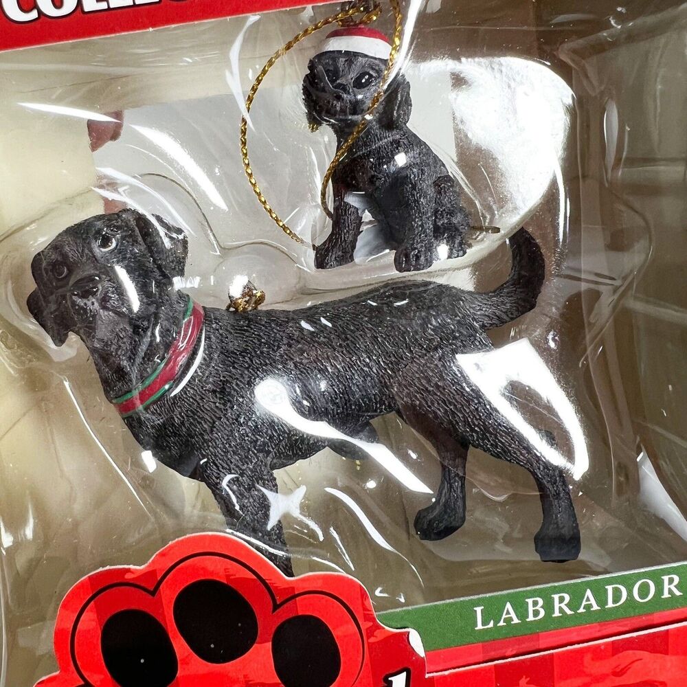 Labrador Ornaments Purebred Collectibles KMart NOS Dogs Boxed Set Of 2 Labrador - Picture 7 of 7